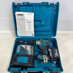 ♭♭ MAKITA マキタ 充電式インパクトレンチ　充電器・充電池1個（充電回数142回）・ケース付　14.4Ｖ TW284DRGX Bランク