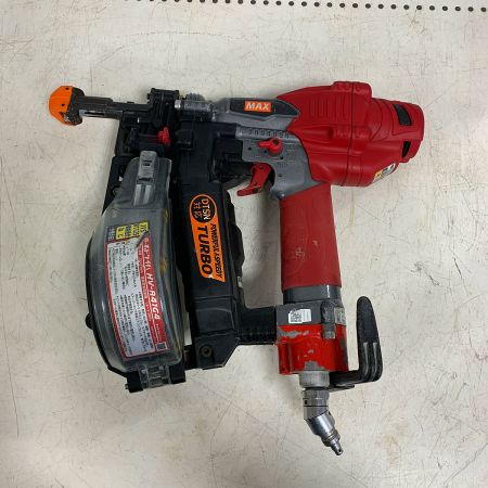  MAX マックス ターボドライバ　ケース付　ネジ打ち機 HV-R41G4 レッド
