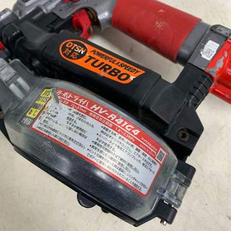  MAX マックス ターボドライバ　ケース付　ネジ打ち機 HV-R41G4 レッド