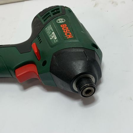  BOSCH ボッシュ インパクトドライバ　充電器・充電池2個・ケース付 18v PDR18LI グリーン