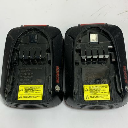  BOSCH ボッシュ インパクトドライバ　充電器・充電池2個・ケース付 18v PDR18LI グリーン