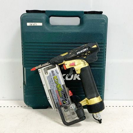  HiKOKI ハイコーキ 55ｍｍ　高圧ピン釘打機　ケース付 NP 55HM ブラック×ゴールド