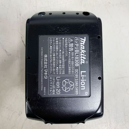  MAKITA マキタ インパクトドライバ　充電器・充電池（3.0ＡＨ/充電回数6回）1個・ケース付 TD172D