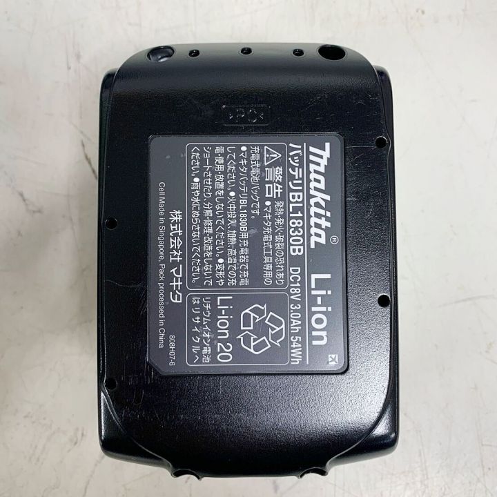 MAKITA マキタ インパクトドライバ 充電器・充電池（3.0AH/充電回数6  