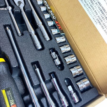  nepros ソケットレンチセット22点（六角ソケット12個組） NTB222