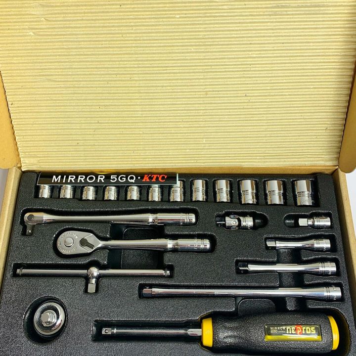 nepros ソケットレンチセット22点（六角ソケット12個組） NTB222｜中古 