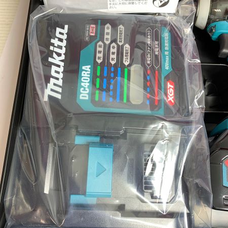  MAKITA マキタ 40Ｖ　充電式インパクトレンチ　未使用品　充電器・充電池2個・ケース付 TW004GRDX