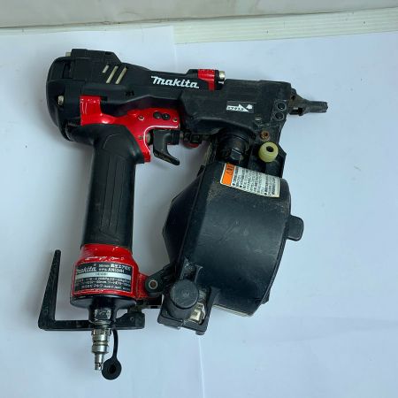  MAKITA マキタ 高圧　50mm　エア釘打機　ケース付 AN534H レッド