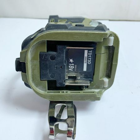  MAKITA マキタ 充電式インパクトドライバ　18Ｖ　本体のみ TD173D カーキ