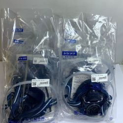 ♭♭ 重松　シゲマツ 防毒マスク　6個セット　 ＴＷ01ＳＣ/ＨＢ（Ｍ）ＢＫ Sランク