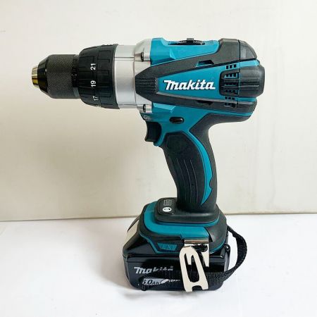  MAKITA マキタ 18V 充電式ドライバドリル　充電器・充電池2個・ケース付 DF458DRGX