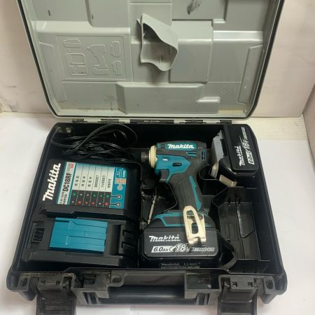  MAKITA マキタ 充電式インパクトドライバ　充電器・充電池2個（充電回数5回/7回）・ケース付 TD172DRGX