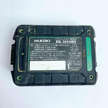  HiKOKI ハイコーキ 36Ｖ　コードレスインパクトレンチ　充電池1個付 WR36DF