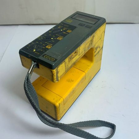  COCO コンクリートモルタル水分計 本体のみ　通電確認のみ　キズ、ヨゴレあり HI500 イエロー