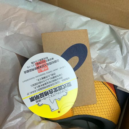  asics アシックス WINJOB CP216 安全靴　28.0cm 1273A076-751 イエロー