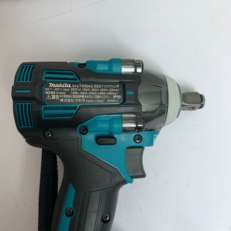  MAKITA マキタ 充電式インパクトレンチ　40Ｖ　充電池2個、充電器、ケース付 TW004GRDX ブルー