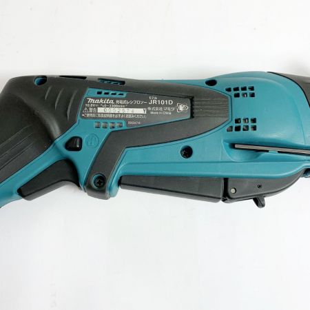  MAKITA マキタ 充電式レシプロソー　10.8Ｖ　充電器(非純正）・充電池2個・ケース付 JR101DW ブルー
