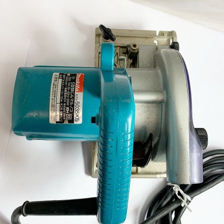  MAKITA マキタ 5型防じんマルノコ　本体のみ　2005年製　100Ｖ　 5035KB ブルー