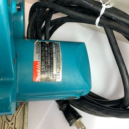  MAKITA マキタ 5型防じんマルノコ　本体のみ　2005年製　100Ｖ　 5035KB ブルー