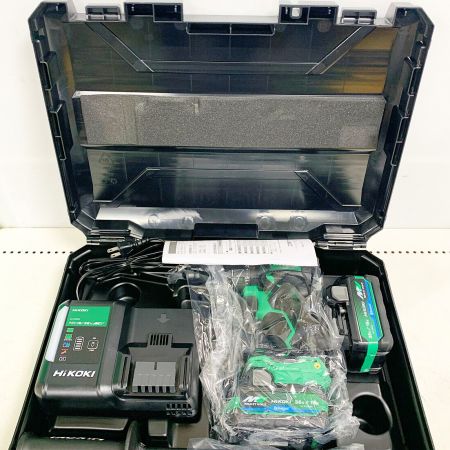  HiKOKI ハイコーキ 13mm コードレスドライバドリル　充電器・充電池2個・ケース付 36v DS36DC