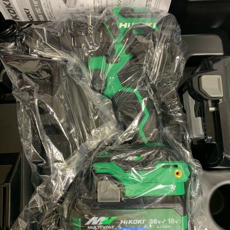  HiKOKI ハイコーキ 13mm コードレスドライバドリル　充電器・充電池2個・ケース付 36v DS36DC