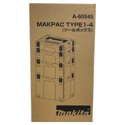 ♭♭ MAKITA マキタ MAKPAC Type1-4 ツールボックス A-60545 Sランク