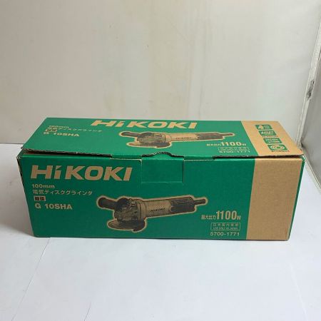  HiKOKI ハイコーキ 100mm 電気ディスクグラインダー　2023年製 G10SHA