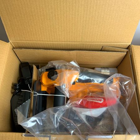  KYOCERA キョウセラ 18Ｖ　充電式チェーンソー　充電器・充電池1個付 BCS-1800L1 オレンジ