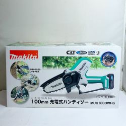 ♭♭ MAKITA マキタ 充電式ハンディソー 充電器・充電池1個 100mm 10.8v  MUC100DWHG グリーン Sランク
