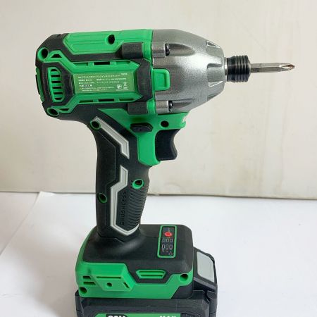  ALTOCRAFT ブラシレス コードレスインパクトドライバ　充電器・充電池1個・布ケース付 CIS336 グリーン