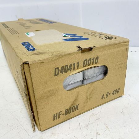  神戸製鋼 溶接棒　4.0×400ｍｍ 4個セット　20kg HF-800K