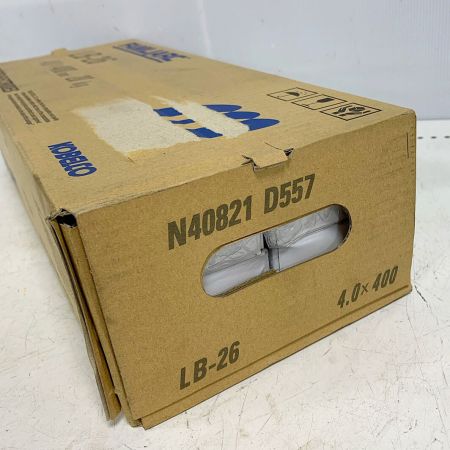  神戸製鋼 4.0×400mm 4個セット　20kg LB-26