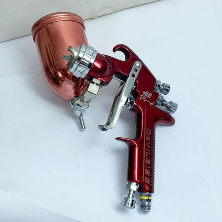  DEVIL BISS  デビルビス スプレーガン カップ付き GTI Pro T2 レッド