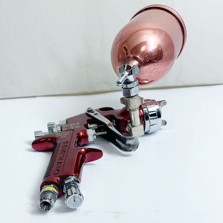  DEVIL BISS  デビルビス スプレーガン カップ付き GTI Pro T2 レッド