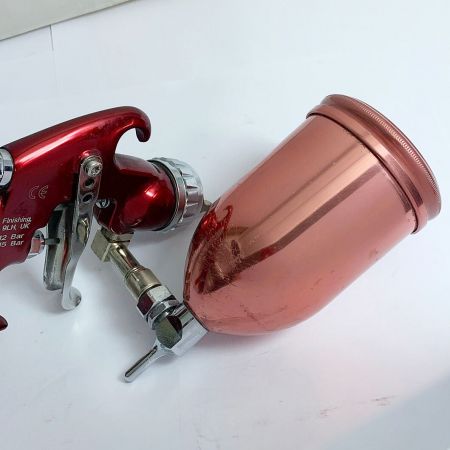  DEVIL BISS  デビルビス スプレーガン カップ付き GTI Pro T2 レッド