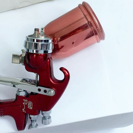  DEVIL BISS  デビルビス スプレーガン カップ付き GTI Pro T2 レッド