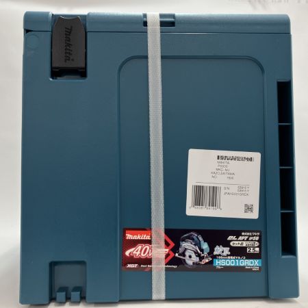 MAKITA マキタ 丸のこ 充電器・充電池2個・ケース付 165mm 40v HS001GRDX