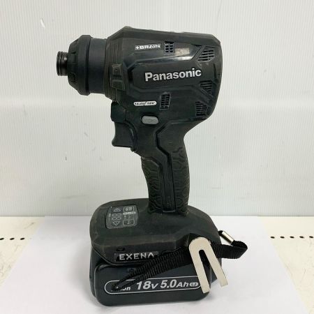  Panasonic パナソニック 充電ドリルドライバー　充電器・充電池2個・ケース付　2023年製 EZ1DD2J18D ブラック