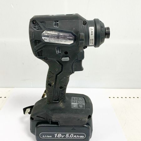  Panasonic パナソニック 充電ドリルドライバー　充電器・充電池2個・ケース付　2023年製 EZ1DD2J18D ブラック