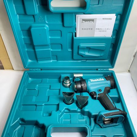  MAKITA マキタ 充電式ヒートガン　18V　ケース、小物付 HG181D ブルー