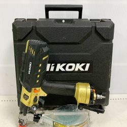♭♭ HiKOKI ハイコーキ 41mm 高圧ネジ打ち機　ケース付 WF4H3 ゴールド Bランク