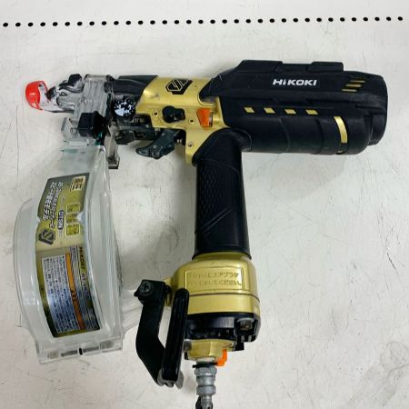  HiKOKI ハイコーキ 41mm 高圧ネジ打ち機　ケース付 WF4H3 ゴールド