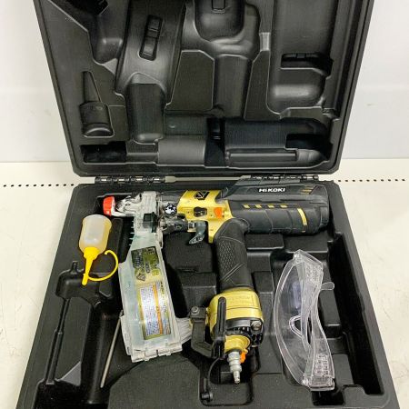  HiKOKI ハイコーキ 41mm 高圧ネジ打ち機　ケース付 WF4H3 ゴールド