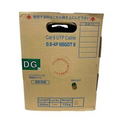 ♭♭ 日本製線 300m Cat6 UTP Cable　 0.5P-4P NSGDT6 Sランク