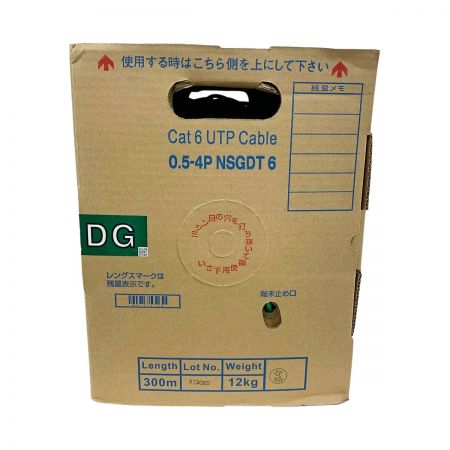  日本製線 300m Cat6 UTP Cable　 0.5P-4P NSGDT6