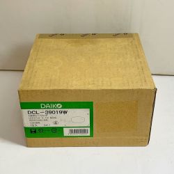 ♭♭ DAIKO ダイコー LEDシーリング　2022年製　非調光タイプ　照明 DCL-39019W Sランク