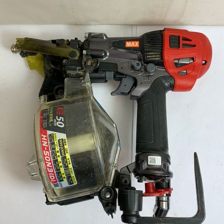  MAX マックス 高圧 50mm　エア釘打機　スーパーネイラ　コイルネイラ　ケース付 HN-50N3