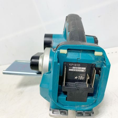  MAKITA マキタ 82mm 充電式カンナ　本体のみ　18Ｖ KP181D