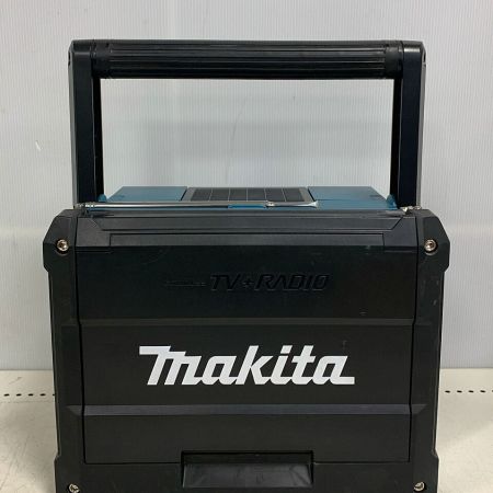  MAKITA マキタ 18v充電式ラジオ付きテレビ　ACアダプター・リモコン付き　　アンテナ折れあり TV100