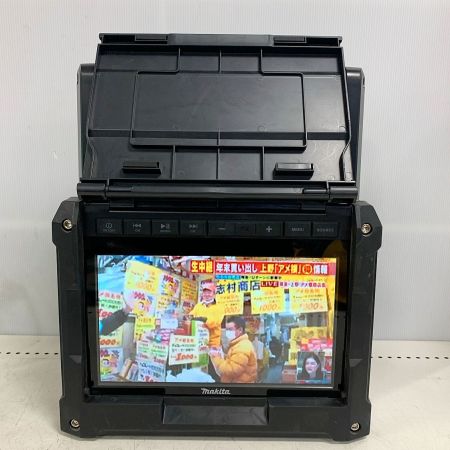  MAKITA マキタ 18v充電式ラジオ付きテレビ　ACアダプター・リモコン付き　　アンテナ折れあり TV100